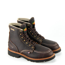 Thorogood Mens 1957 Flyway USA Waterproof 6" Briar Pitstop Boots 814-4140