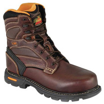 Thorogood Mens Gen Flex2 8" Composite Safety Plain Toe Brown Boots 804-4448