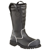 Thorogood Womens QR14 14 Inch Structural Bunker Boot Black Boots 504-6369