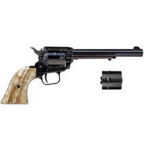 Heritage Rough Rider 22 LR/22 WMR Rimfire Combo Revolver with Stag Handle