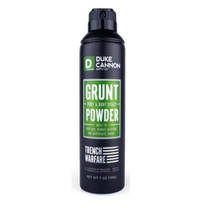 Duke Cannon SPRAYGRUNT2 Boot/Foot Powder Grunt Powder 7 oz