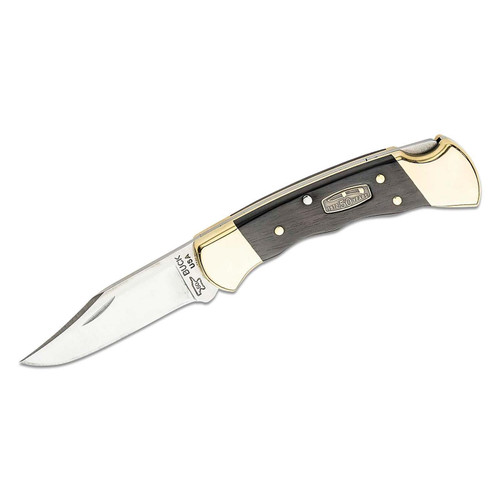 50th Anni 112 Ranger Folding Knife, 3" Ebony  Handles Sheath