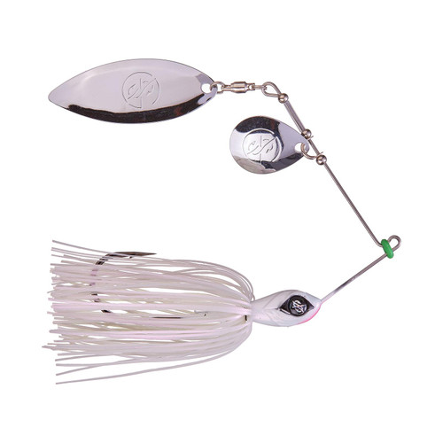 Googan Squad Zinger Colorado Willow Spinnerbait Chartreuse White