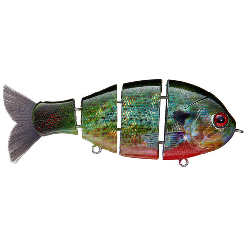 Catch Co. Baby Bull Gill Swimbait 3.75" Ruby Gill 3.75"