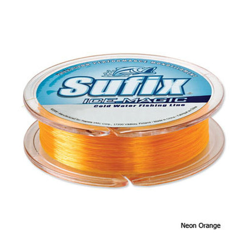 Sufix Ice Magic Monofilament Neon Orange 2LB