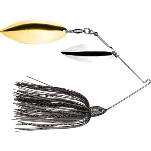 Strike King Tour Grade Compact Double Willow Spinnerbait MOUSE 1/2