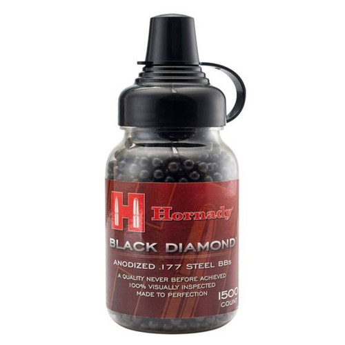 Hornady .177 Black Diamond Steel BBs, 1500 Count