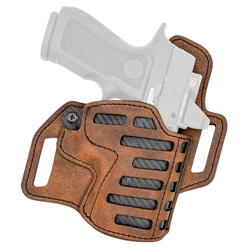 Versacarry Compound OWB Holster Optic Ready Brown