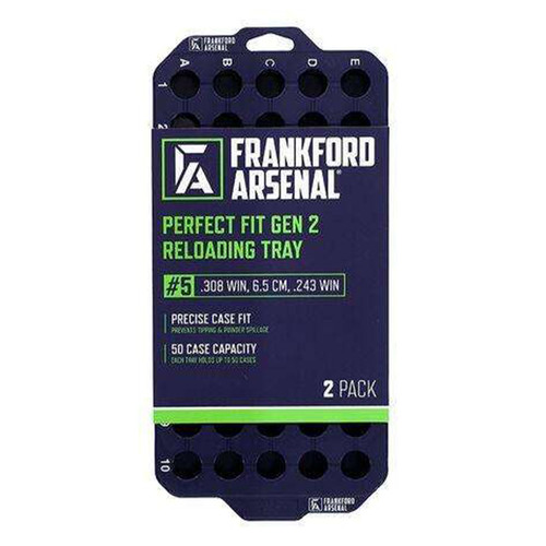 Frankford Perfect Fit Gen2 Reloading Tray #4 38 SP 357 Mag 7.62x39 2 Pk