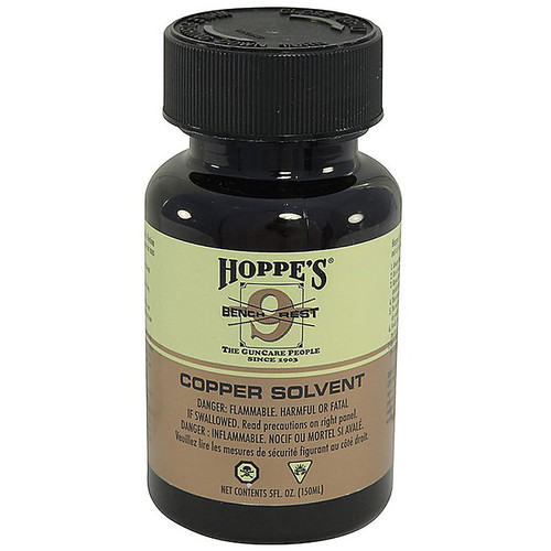 Hoppes #9 Bench Rest Copper Bore Cleaning Solvent Liquid 5 oz., BR904