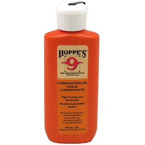 Hoppe's #9 Lubricating Oil 2.25 Ounce Squeeze Bottle 1003