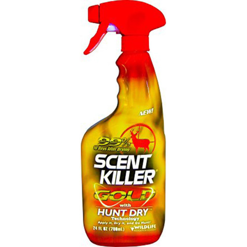Wildlife Research Center Scent Killer Gold 24 oz Spray Bottle, 1255