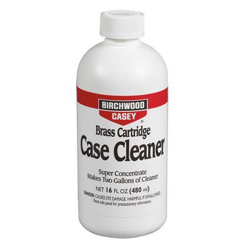 BIRCHWOOD CASEY 33845 BRASS CASE CLEANER CONCENTRATE 16 OZ.