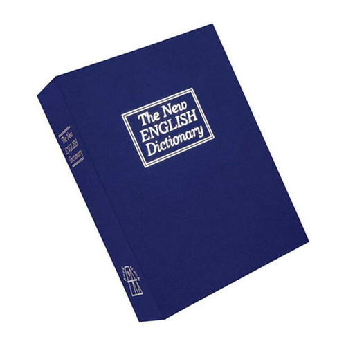 Bulldog Cases Deluxe English Dictionary Diversion Book Safe BLUE, BD1180