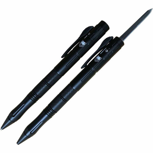 CobraTec Tactical Pen w/1.75" SS Blade 6061 Aluminum Black BOTFP OTF