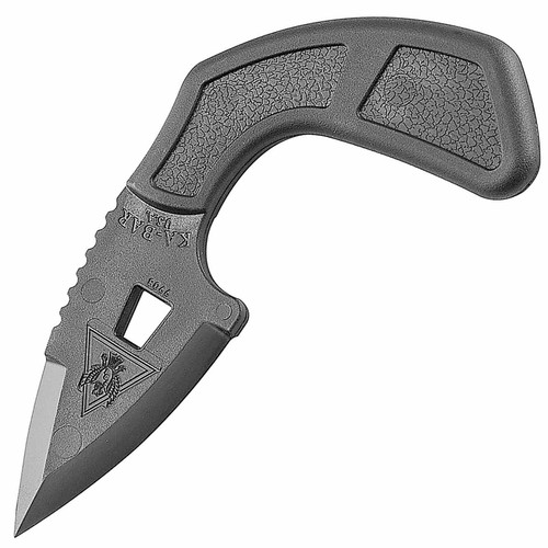 Ka-Bar 9908 Knives TDI 2.625" Shark Bite Knife Black