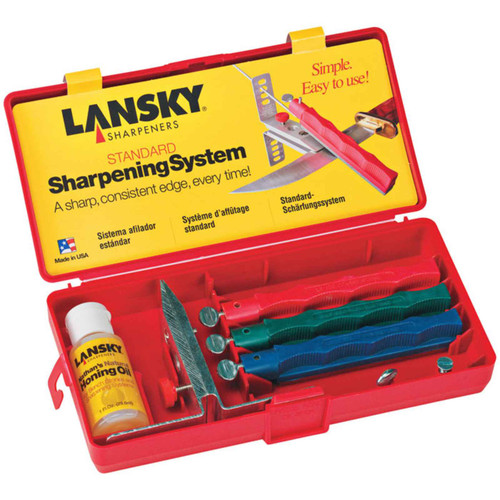 Lansky LKC03 Standard 3 Stone Sharpening System
