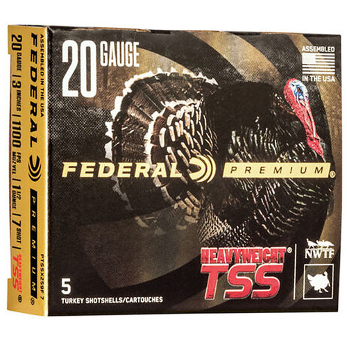 Federal PTSSX193F7 Premium Heavyweight TSS 12 Gauge 3 1 34 oz 7 Shot 5 Rds.