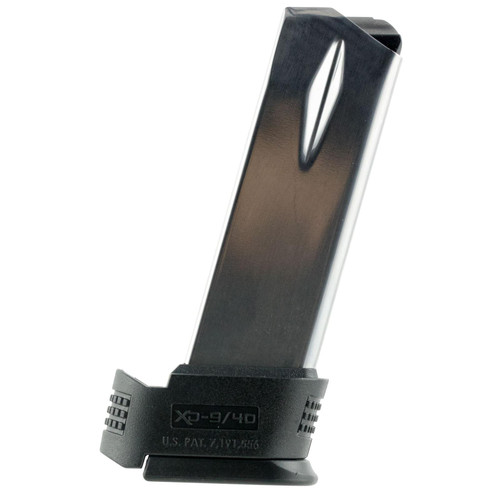Springfield Armory XD0932 XD Subcompact 40 S&W 12 Round Stainless Body/Black X-Tension Steel Magazine