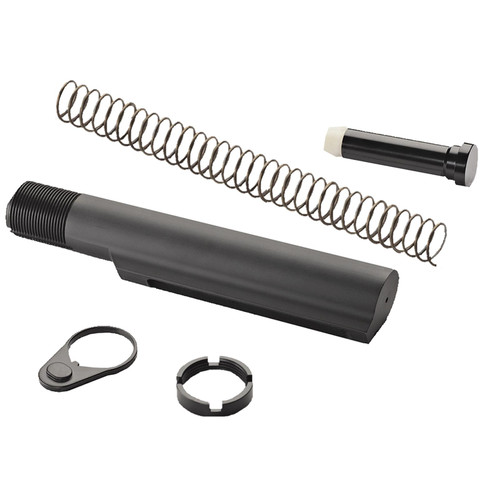 ATI A5102240 AR-15 Buffer Tube Mil-Spec Aluminum Black Hardcoat Anodized