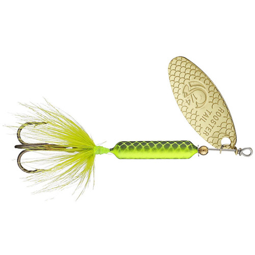 Worden's Rooster Tail Single Hook - Gold