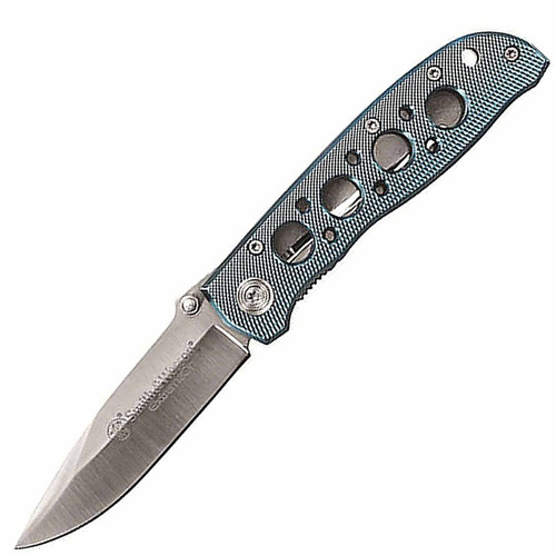 Smith & Wesson Extreme Ops Folder 3.22" 400 SS Drop Point CK105BL