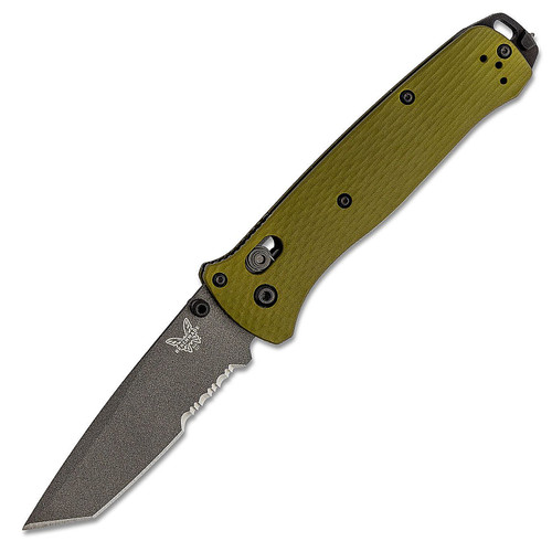 Benchmade 537SGY-1 Bailout Folding Knife 3.38" CPM-M4 Coated Steel Blade