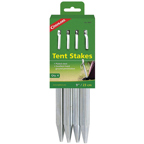 Coghlans 9" Steel Tent Stakes