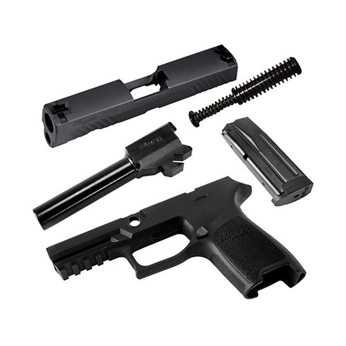 Sig Sauer Caliber X-Change Kit Sig P320 Compact 9mm 15Rd Mag Black, CALX-320C-9-BSS