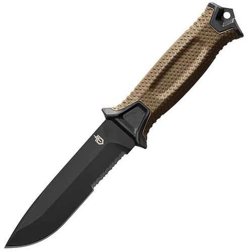 Gerber StrongArm Fixed Blade Knife 4.8" Serrated Drop Point