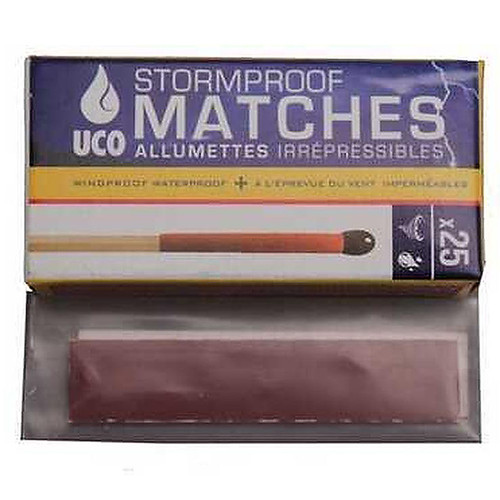 UCO Storm Proof Matches Per 25 Mt-Sm1-UCO