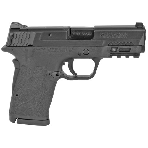 Smith & Wesson M&P Shield EZ M2.0 Compact 9mm, 3.675" Barrel, Black, No Manual Safety, 8rd