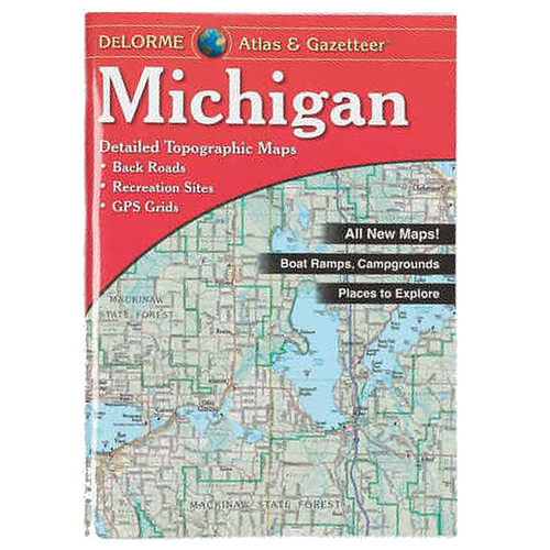 Delorme Michigan Atlas & Gazetter