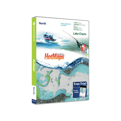Navionics HotMaps Platinum Lake Maps North