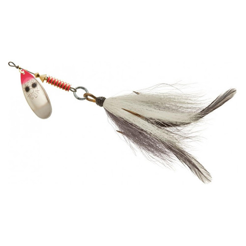 Mepps 3/4 oz Silver White Musky Killer