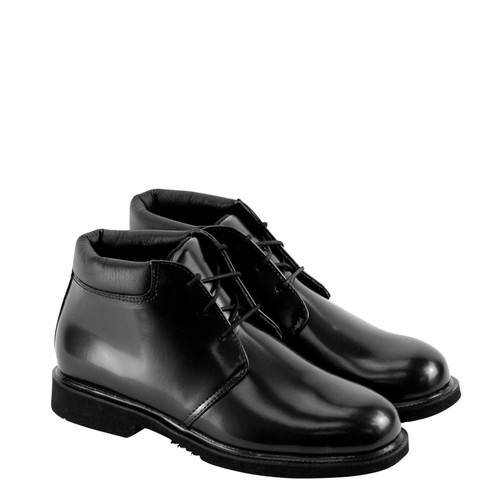 Thorogood Mens Uniform Classic Leather Chukka Black Boots 834-6032
