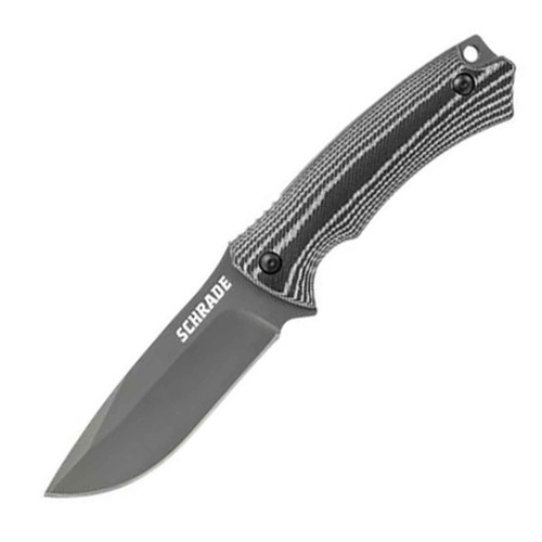 Schrade 4.1" Full Tang Drop Point Fixed Blade Knife