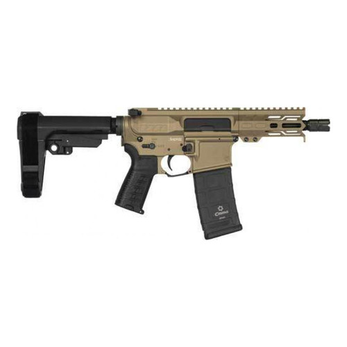 CMMG 94A1798-CT Pistol Banshee MK4 5" RDB/9ARC 30rd Ripbrace TAN