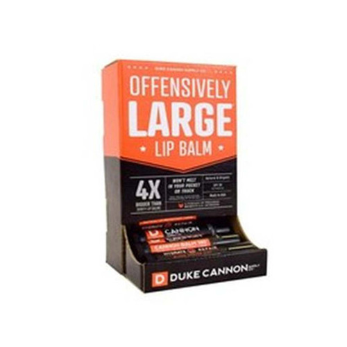 Duke Cannon Supply Co. Offensively Large Fresh Mint SPF 15 Organic Beeswax Lip Balm - 0.56oz