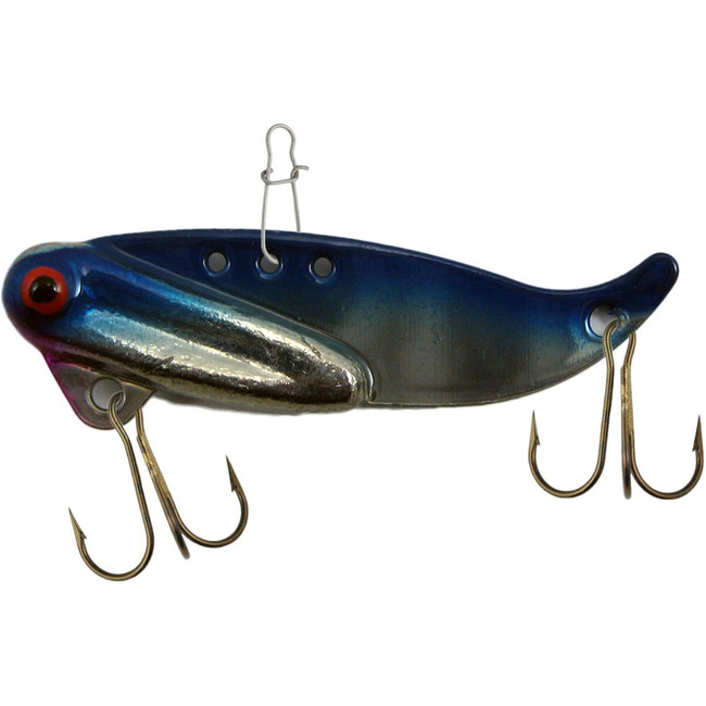 VIB-E Blade Bait 1/4 oz Blue Silver