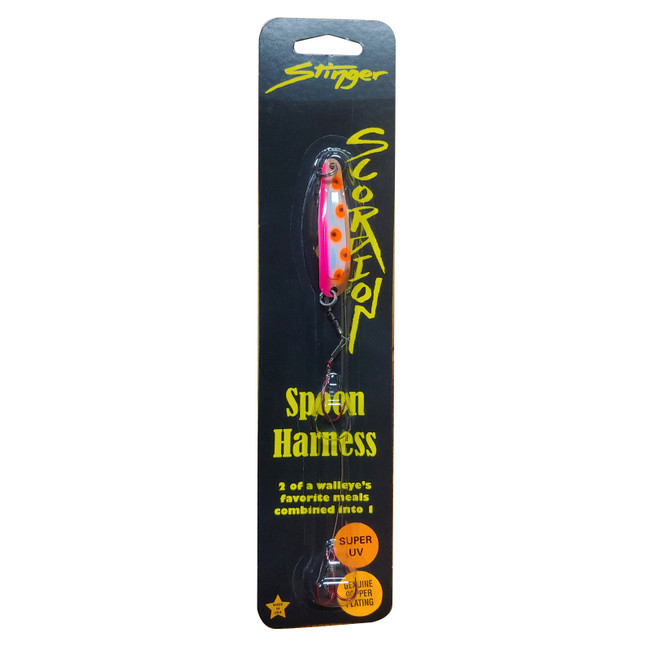 New in the Tackle Store: Michigan Stinger Scorpion Spoon Harness