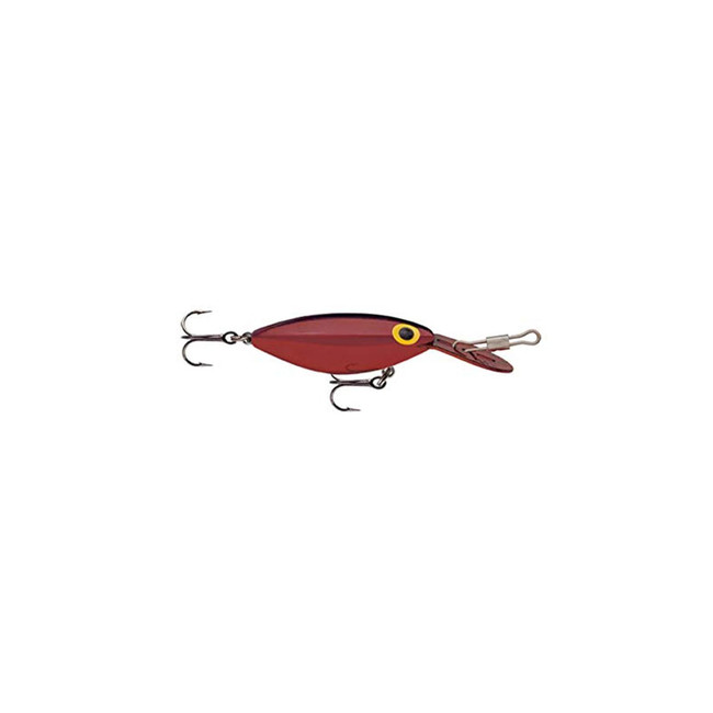 Storm Wiggle Wart Fishing Lure • Metallic Gold Fluo Red Back