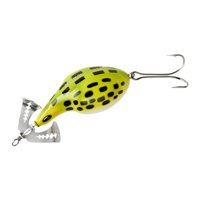 Arbogast Buzz Plug Frog White Belly / Jr.