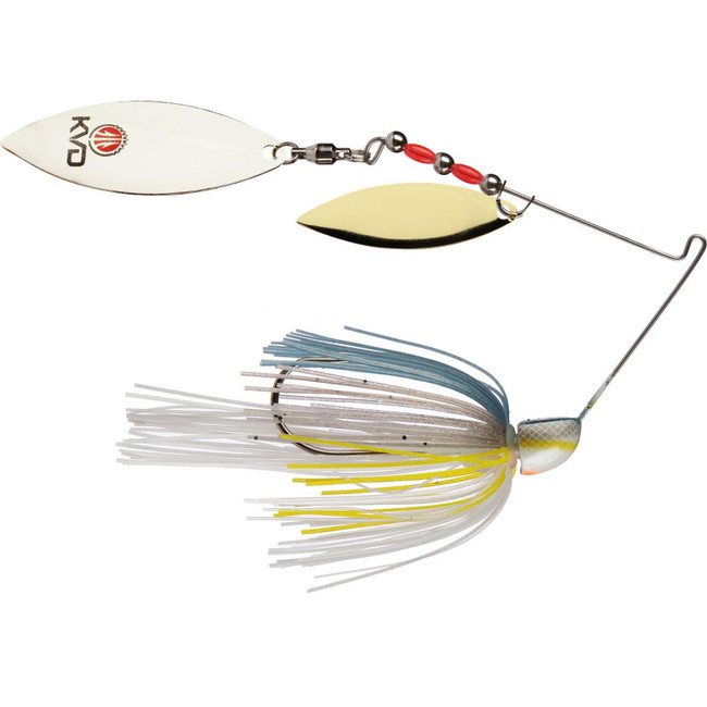 Strike King KVD Finesse Spinnerbait Double Willow - Fin Feather