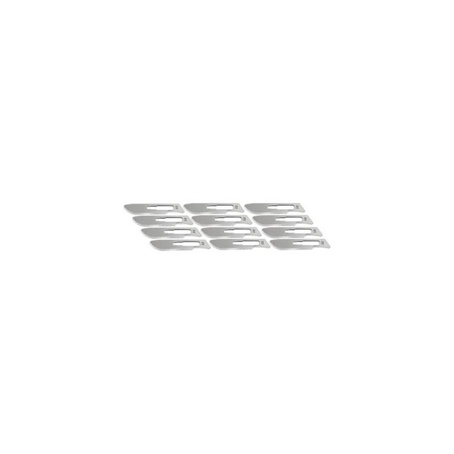 #22xT Carbon Steel Replacement Blade Silver, Length: 2.125"