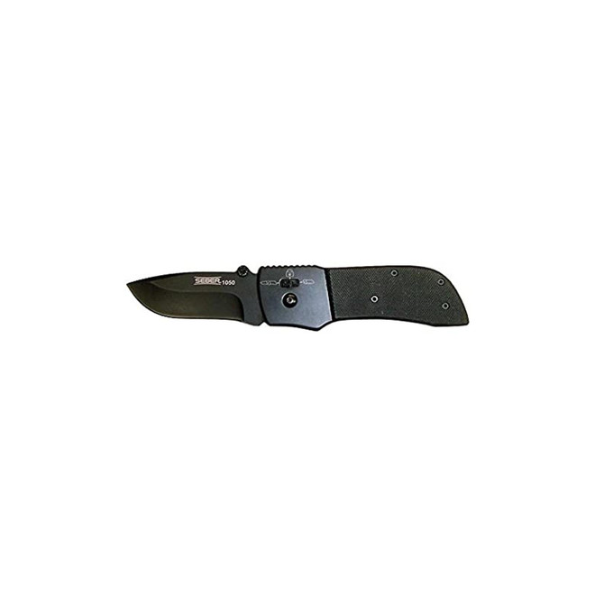 SEBER Claw-Loc Ratcheting Knife with Drop Point Blade