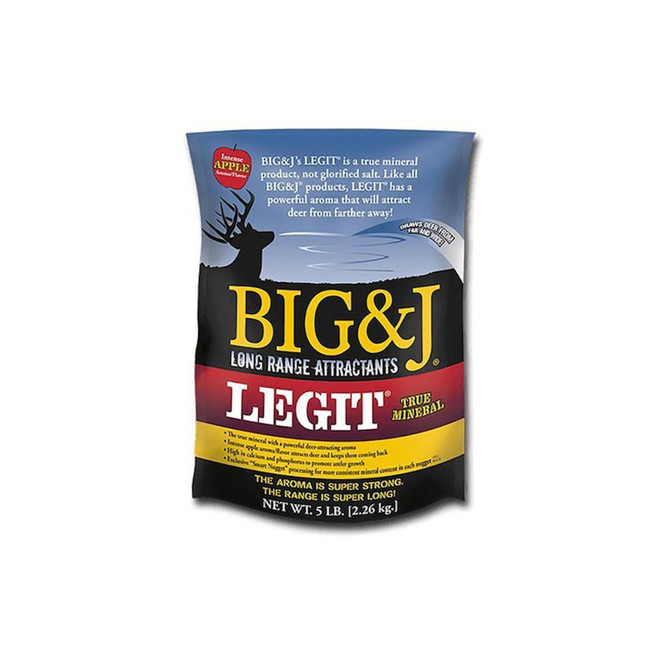 Big & J Legit Mineral Deer Attractant 5 lb
