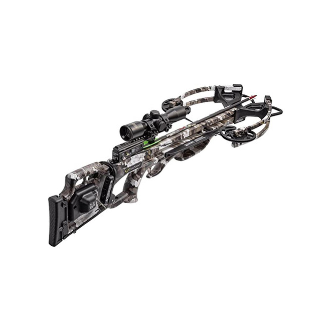 TenPoint Titan De-Cock Crossbow, Vektra - 380 FPS - Equipped with Lighted 3X Pro-View Scope & ACUdraw De-Cock
