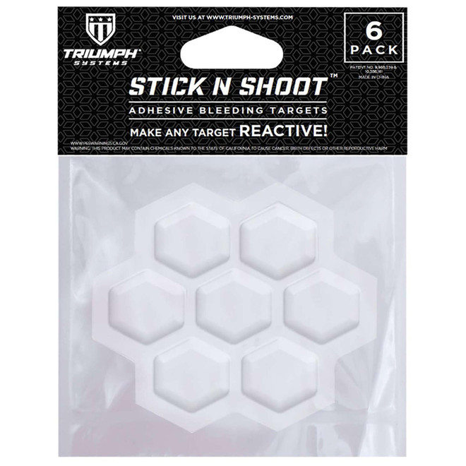 Triumph Systems 0315-00-000 Stick N Shoot Bleeding Target Pods Pistol/Rifle Firearm