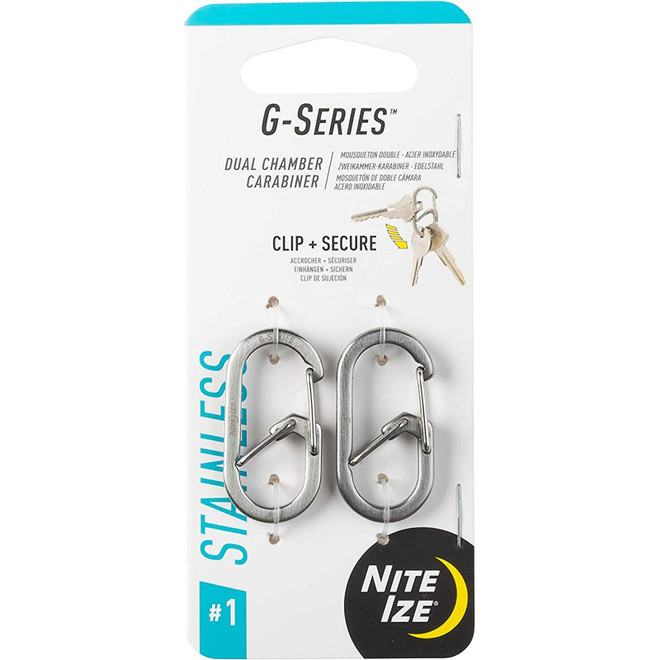 Nite Ize G-Series Dual Chamber Carabiner